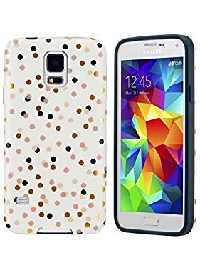 Agent 18 Flexshield TPU Back Case for Galaxy S5 - Confetti - Retail Packaging