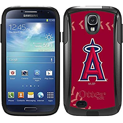Coveroo Commuter Series Case for Samsung Galaxy S5 - Retail Packaging - L.A. Angels of Anaheim Stitch