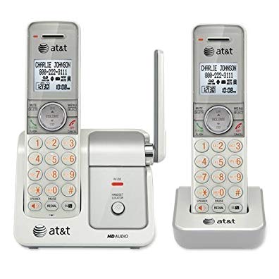 AT&T cl81211 Dect 6.0 Digital Dual Handset Cordle Cordless Telephone