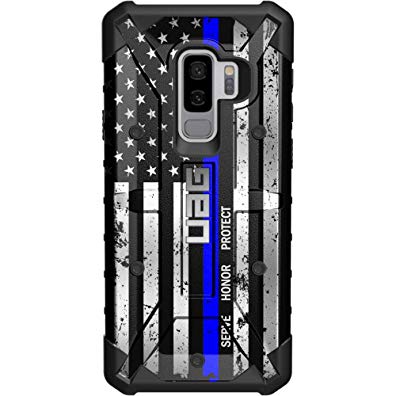 LIMITED EDITION - Customized Designs by Ego Tactical over a UAG- Urban Armor Gear Case for Samsung Galaxy S9 PLUS (Larger 6.2