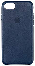 Apple Leather Case for iPhone 7 - Midnight Blue