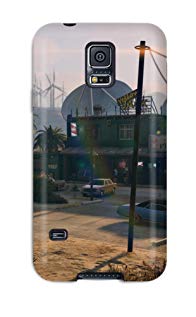 Hot Grand Theft Auto V First Grade Tpu Phone Case For Galaxy S5 Case Cover