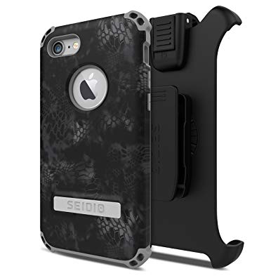 Seidio Dilex Kryptek Combo with Kickstand for iPhone 7 and iPhone 8 (Typhon)