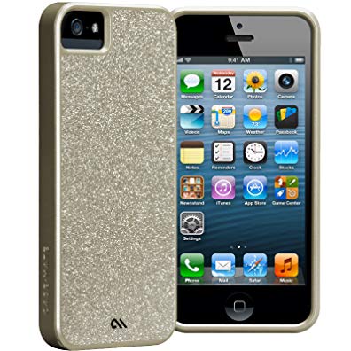 Case-Mate Barely There Glam Case for Apple iPhone 5/5S- Champagne