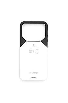 Aircharge Wireless Charging Case for Apple iPhone 5/5S - White/Black