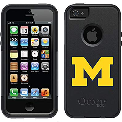 Coveroo Commuter Series Cell Phone Case for iPhone 5/5s - Retail Packaging - Michigan M