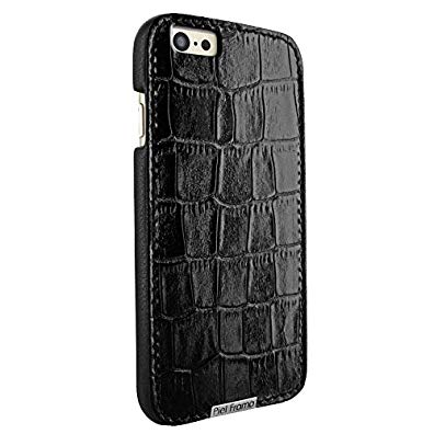 Piel Frama iPhone 6 Plus / 6S Plus FramaGrip Leather Case - Black Cowskin-Crocodile