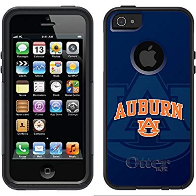 Coveroo Commuter Series Cell Phone Case for iPhone 5/5S - Retail Packaging - Auburn University Watermark