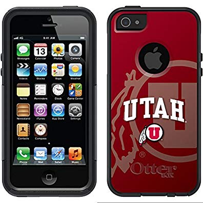 Coveroo Commuter Series Cell Phone Case for iPhone 5/5s - University of Utah Watermark