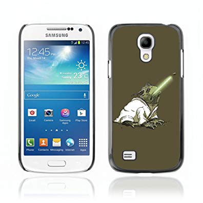CelebrityCase Polycarbonate Hard Back Case Cover for Samsung Galaxy S4 MINI ( Yoda Frog )