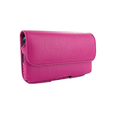 Apple iPhone 5 / 5S Piel Frama Pink Leather Horizontal Pouch