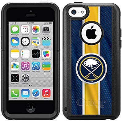 Coveroo Commuter Series Cell Phone Case For iphone 5c - Buffalo Sabres - Jersey Stripe design