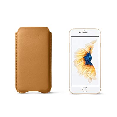 Lucrin - Fourreau iPhone 6 Plus - Natural - Smooth Leather