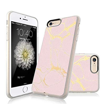 iPhone 6 Case,iPhone 6s Case, Custype DIY Replaceable Protective Magnetic Soft TPU Anti-Scratch Shock Proof Silicon Gel Protective Marble Case For iPhone 6/6s 4.7