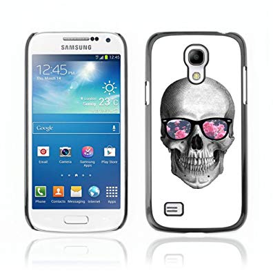 CelebrityCase Polycarbonate Hard Back Case Cover for Samsung Galaxy S4 MINI ( Cool Skull )