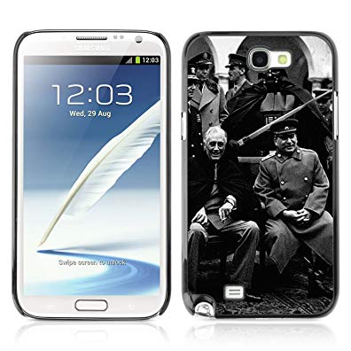 CelebrityCase Polycarbonate Hard Back Case Cover for Samsung Galaxy Note 2 II ( Darth Vader Time Travel )