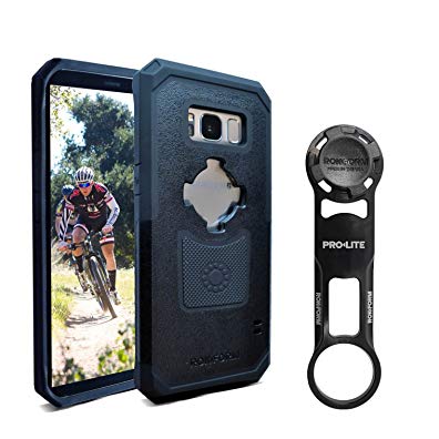 Rokform [Galaxy S7] PRO-LITE Aluminum Bike Mount / Holder & Protective Phone Case, Twist Lock & Magnetic Security