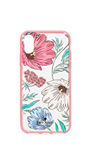 Kate Spade New York Blossom iPhone X Case, Clear Multi, iPhone X