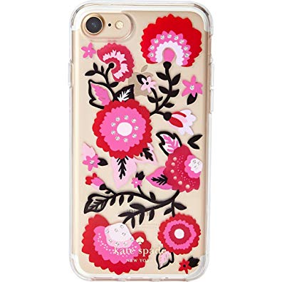 Kate Spade New York Jeweled Garland iPhone 7 / 8 Case, Clear Multi, iPhone 7