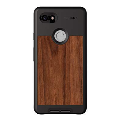 Pixel 2 XL Case || Moment Photo Case in Walnut Wood - Thin, protective, wrist strap friendly case for camera lovers.