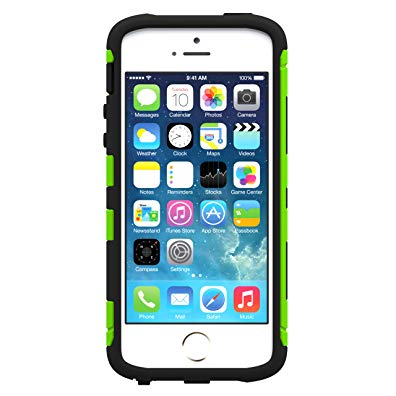 Trident Case Aegis 2 Series Case for iPhone 5/5S - Retail Packaging - Green